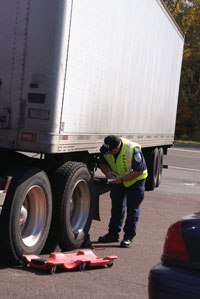 Truck Log Book Violations and Overweight Truck Violations